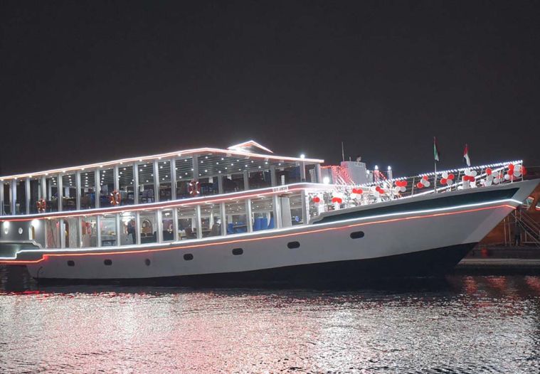 An Evening in Dhow Cruise Dubai Canal